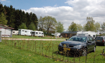 Stellplatz Wohnwagen