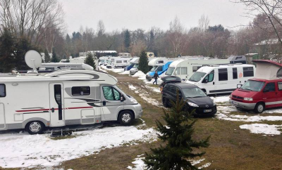 Wintercamping in Berlin